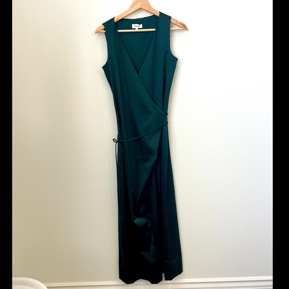 Small Pomelo Wrap Wide Leg Pantsuit - Picture 2 of 7